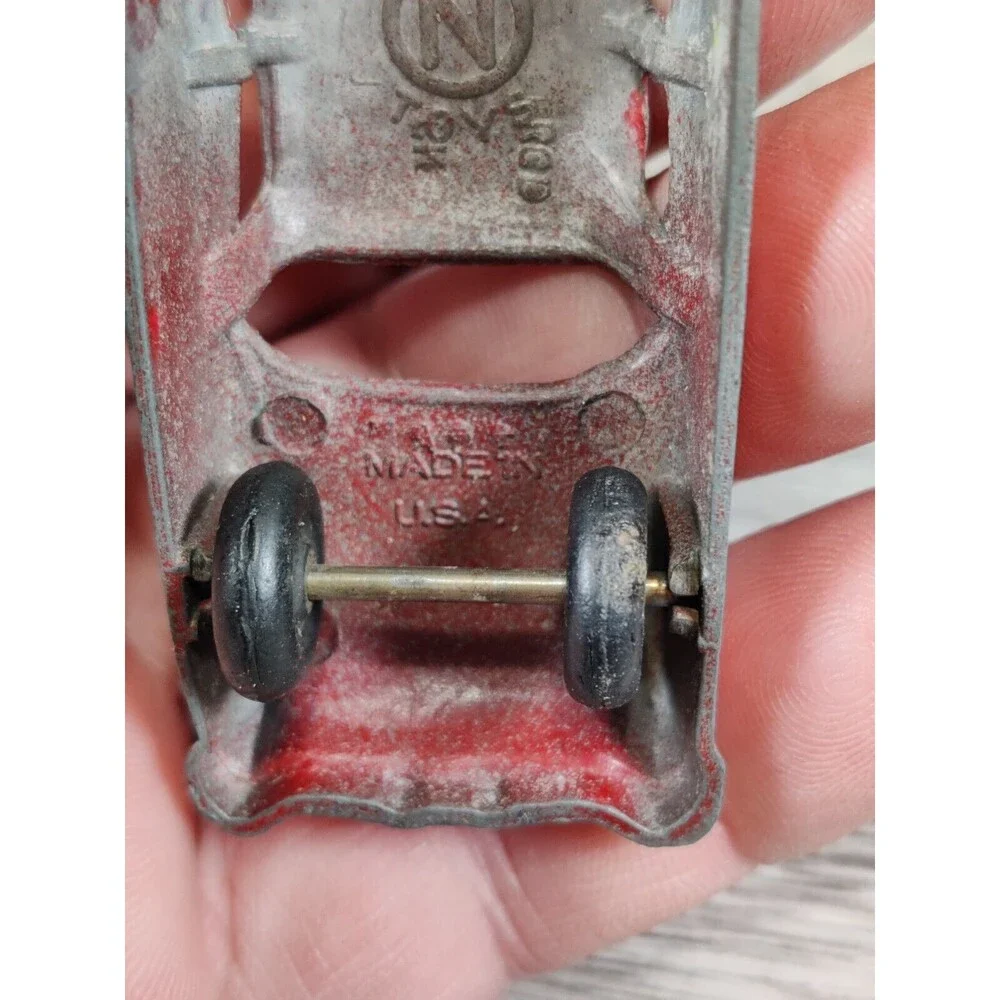 Red Circle N Toys Vintage Diecast Made In USA-RARE